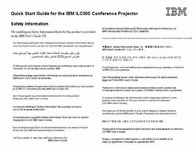 IBM Projector ILC300-page_pdf